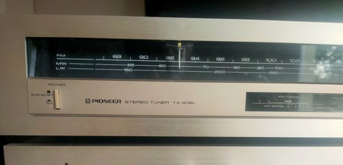 Pioneer 408l stereo tuner - pioneer,